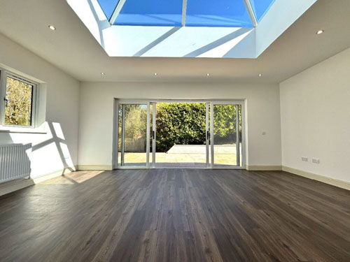 Architectural Services Scotland - Garage Conversion to Lounge & Living Area - Project