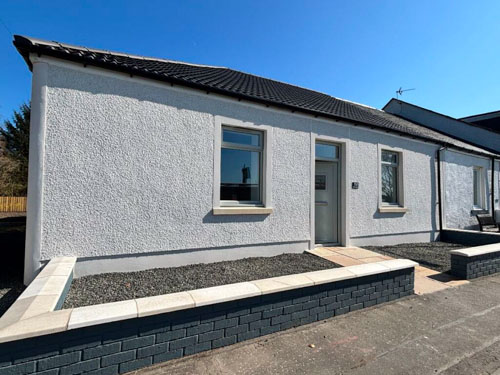 Architectural Services Scotland - Garage Conversion to Lounge & Living Area - Project