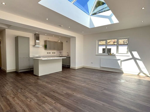 Architectural Services Scotland - Garage Conversion to Lounge & Living Area - Project